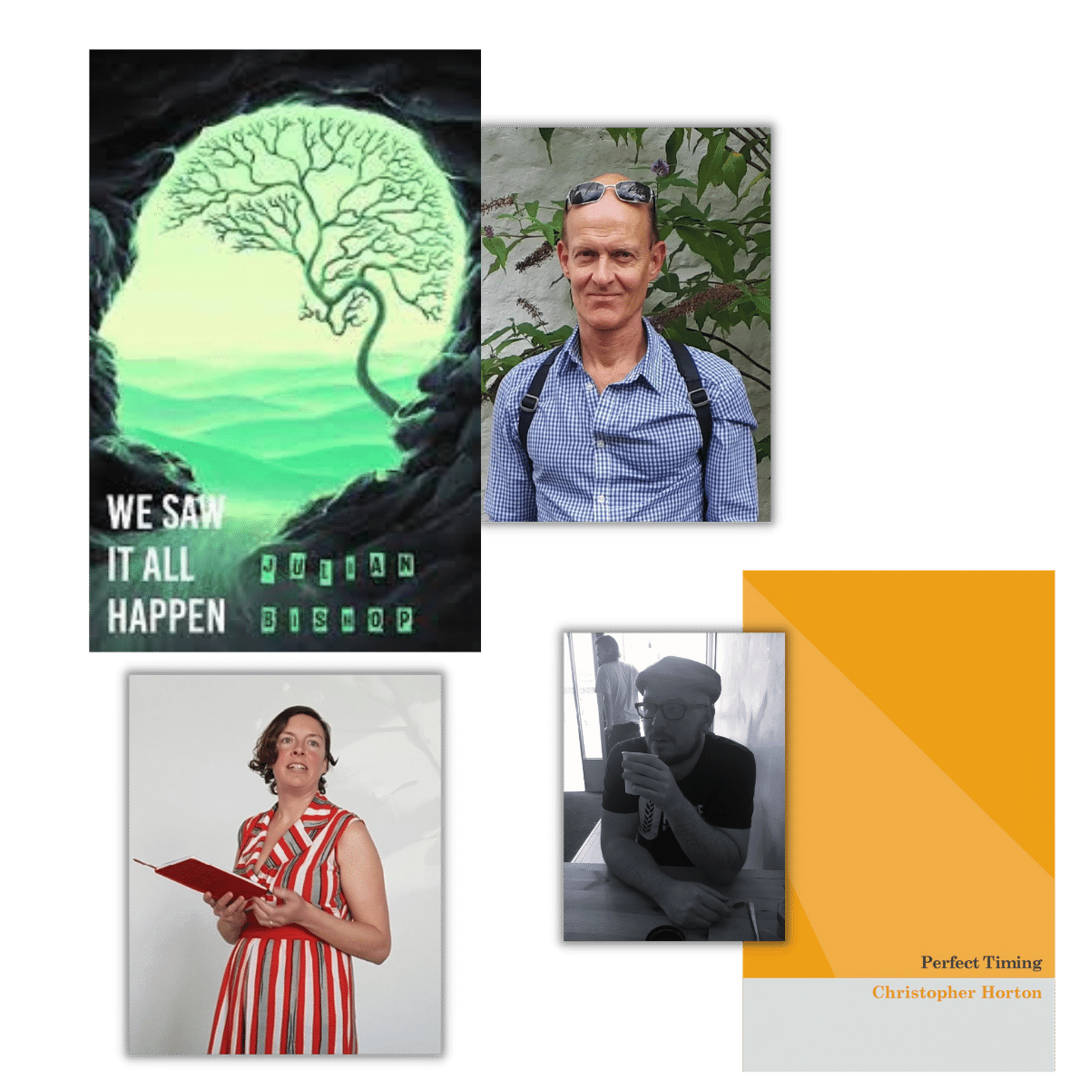 Poetry Hub – Julian Bishop, Christopher Horton and Jessica Taggart Rose